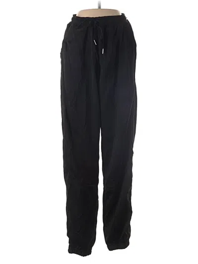 Pre-owned Assorted Brands Track Pants In Black