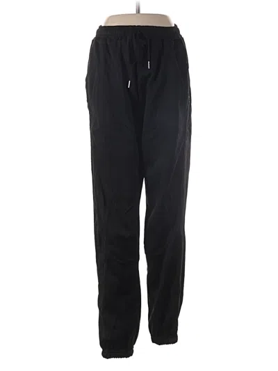 Pre-owned Assorted Brands Track Pants In Black