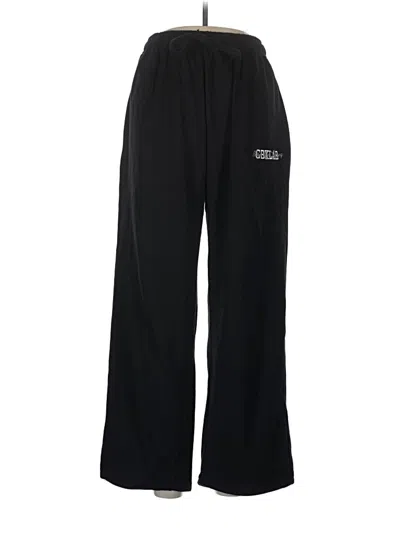 Pre-owned Assorted Brands Track Pants In Black