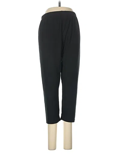 Pre-owned Assorted Brands Track Pants In Black