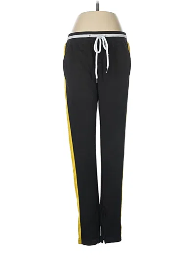 Pre-owned Assorted Brands Track Pants In Black