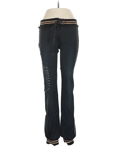 Pre-owned Assorted Brands Track Pants In Black