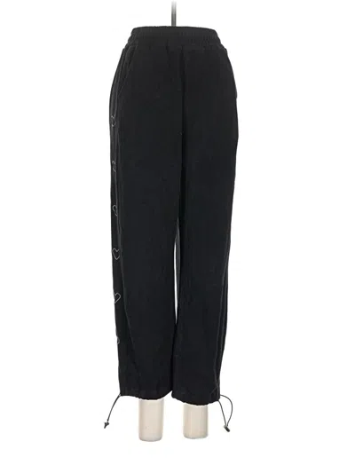 Pre-owned Assorted Brands Track Pants In Black