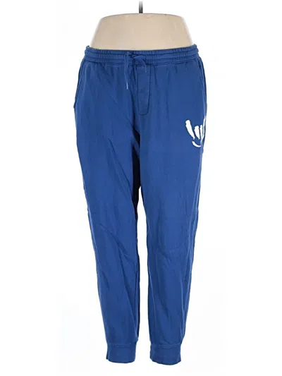 Pre-owned Assorted Brands Track Pants In Blue
