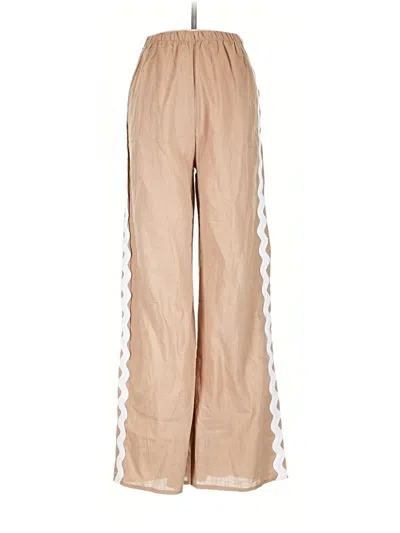 Pre-owned Assorted Brands Track Pants In Brown