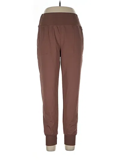 Pre-owned Assorted Brands Track Pants In Brown