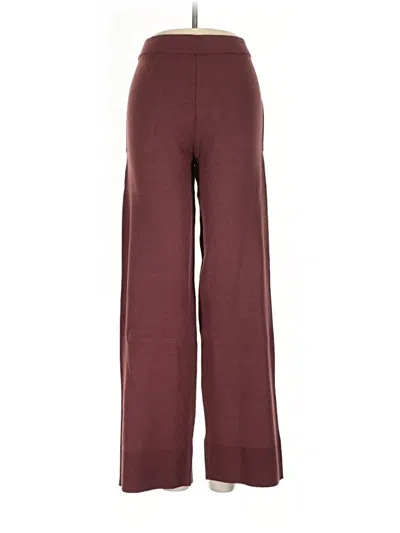 Pre-owned Assorted Brands Track Pants In Burgundy