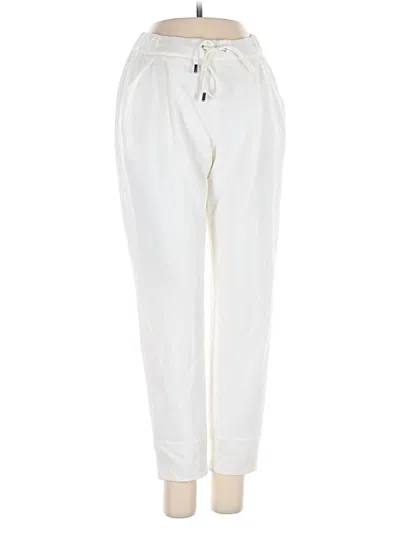 Pre-owned Assorted Brands Track Pants In Ivory