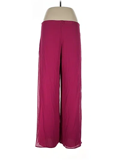 Pre-owned Assorted Brands Track Pants In Pink
