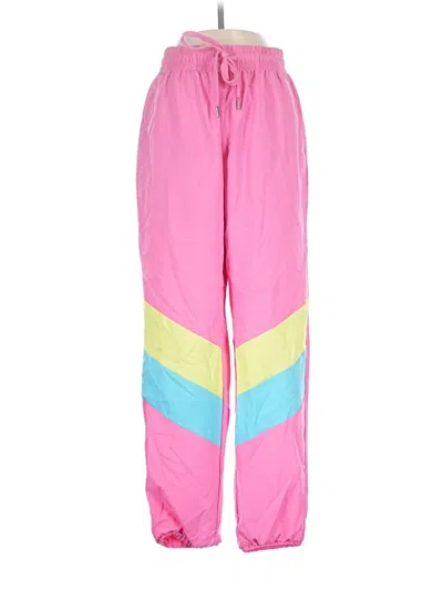 Pre-owned Assorted Brands Track Pants In Pink