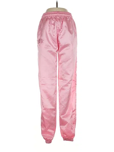 Pre-owned Assorted Brands Track Pants In Pink