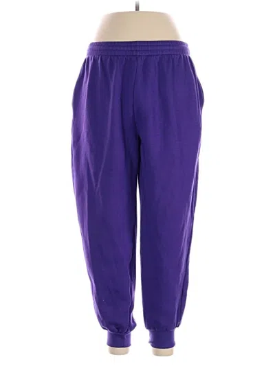 Pre-owned Assorted Brands Track Pants In Purple