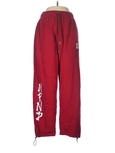 Pre-owned Assorted Brands Track Pants In Red