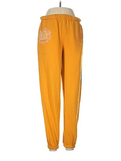 Pre-owned Assorted Brands Track Pants In Yellow