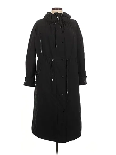 Pre-owned Assorted Brands Trenchcoat In Black