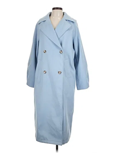 Pre-owned Assorted Brands Trenchcoat In Blue