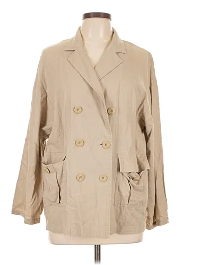 Pre-owned Assorted Brands Trenchcoat In Brown
