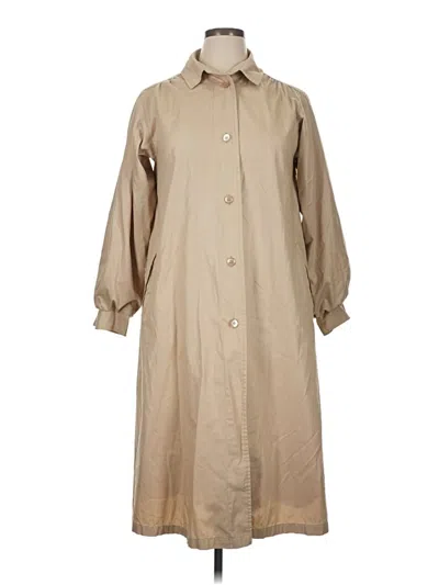 Pre-owned Assorted Brands Trenchcoat In Brown