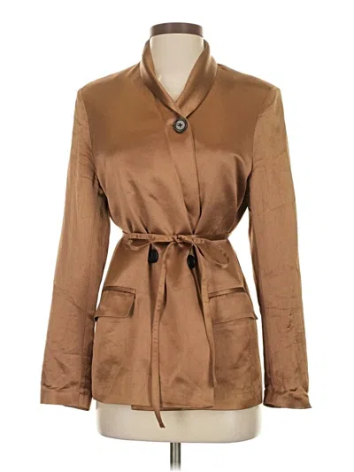 Pre-owned Assorted Brands Trenchcoat In Gold