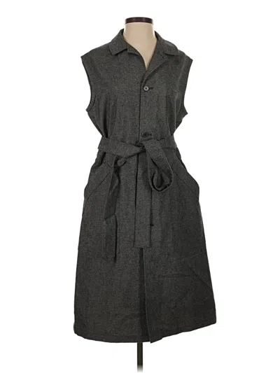 Pre-owned Assorted Brands Trenchcoat In Gray