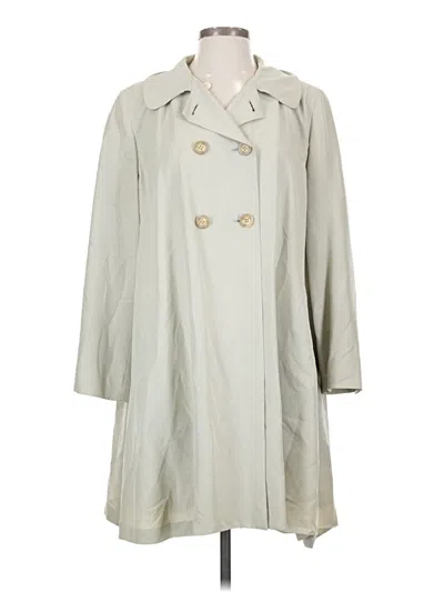 Pre-owned Assorted Brands Trenchcoat In Gray
