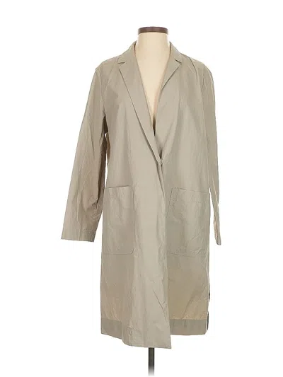 Pre-owned Assorted Brands Trenchcoat In Gray