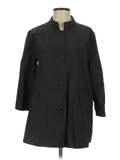 Pre-owned Assorted Brands Trenchcoat In Green