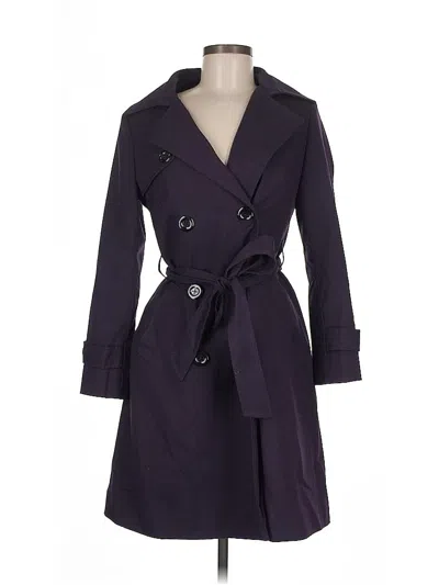Pre-owned Assorted Brands Trenchcoat In Purple