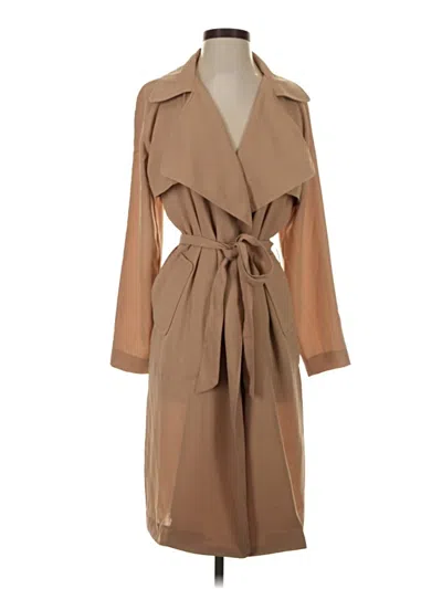 Pre-owned Assorted Brands Trenchcoat In Tan