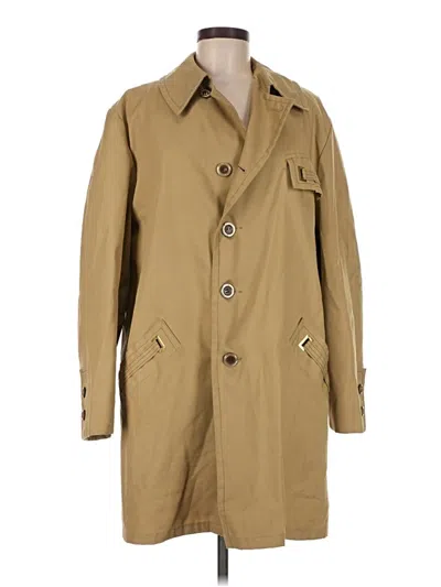 Pre-owned Assorted Brands Trenchcoat In Tan