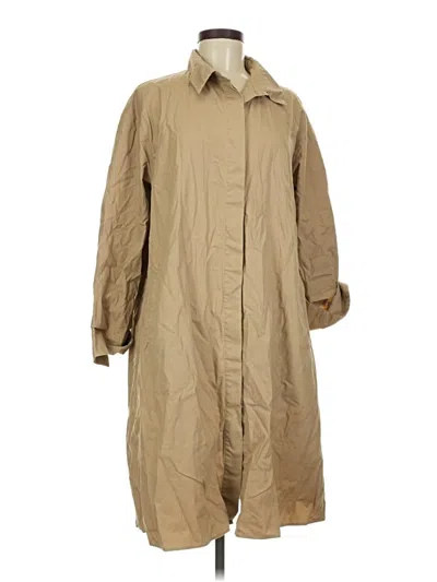 Pre-owned Assorted Brands Trenchcoat In Tan