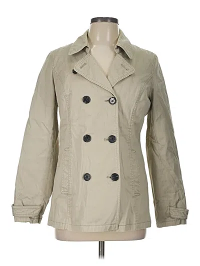 Pre-owned Assorted Brands Trenchcoat In Tan
