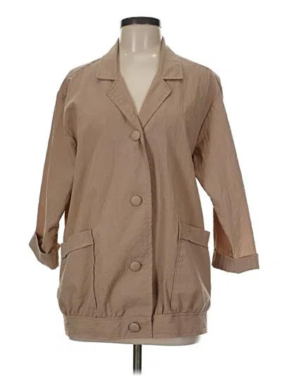 Pre-owned Assorted Brands Trenchcoat In Tan