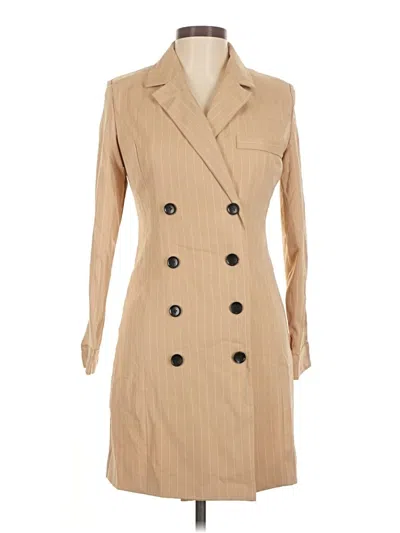 Pre-owned Assorted Brands Trenchcoat In Tan