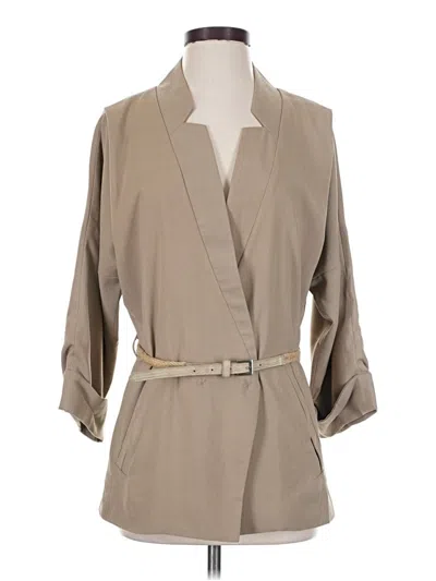 Pre-owned Assorted Brands Trenchcoat In Tan