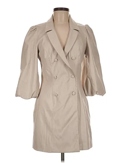 Pre-owned Assorted Brands Trenchcoat In Tan