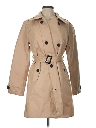 Pre-owned Assorted Brands Trenchcoat In Tan