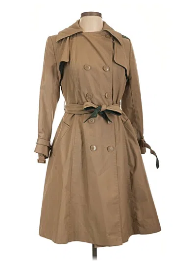 Pre-owned Assorted Brands Trenchcoat In Tan