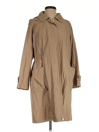 Pre-owned Assorted Brands Trenchcoat In Tan