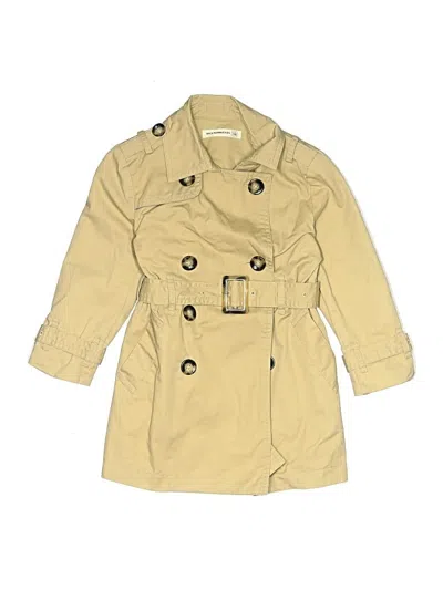 Pre-owned Assorted Brands Kids' Trenchcoat In Yellow