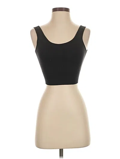 Pre-owned Assorted Brands Tube Top Black Strapless Neckline Tops