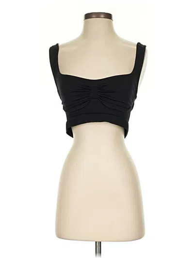 Pre-owned Assorted Brands Tube Top Black Strapless Neckline Tops