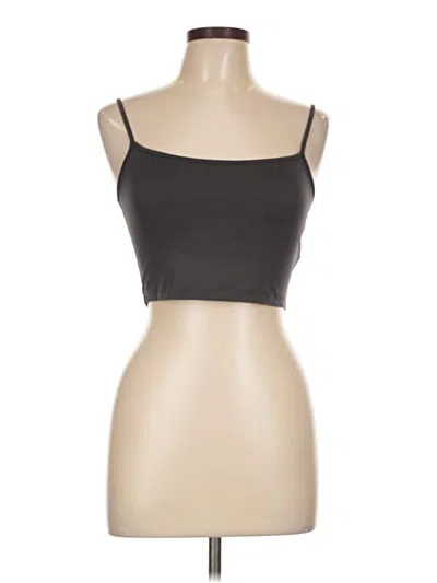 Pre-owned Assorted Brands Tube Top Black Strapless Neckline Tops