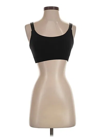 Pre-owned Assorted Brands Tube Top Black Strapless Neckline Tops