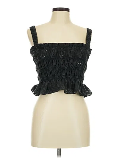 Assorted Brands Tube Top Black Strapless Neckline Tops