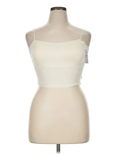 Assorted Brands Tube Top Ivory Strapless Neckline Tops In White