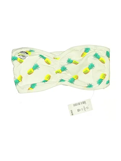 Pre-owned Assorted Brands Kids' Tube Top White Strapless Neckline Tops