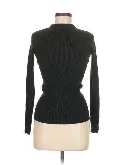 Pre-owned Assorted Brands Turtleneck Sweater In Black