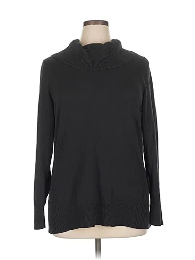 Pre-owned Assorted Brands Turtleneck Sweater In Black