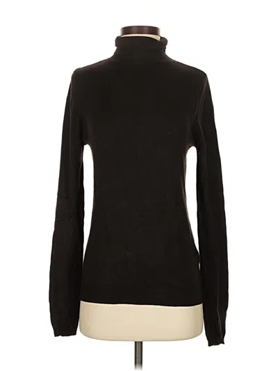 Pre-owned Assorted Brands Turtleneck Sweater In Black